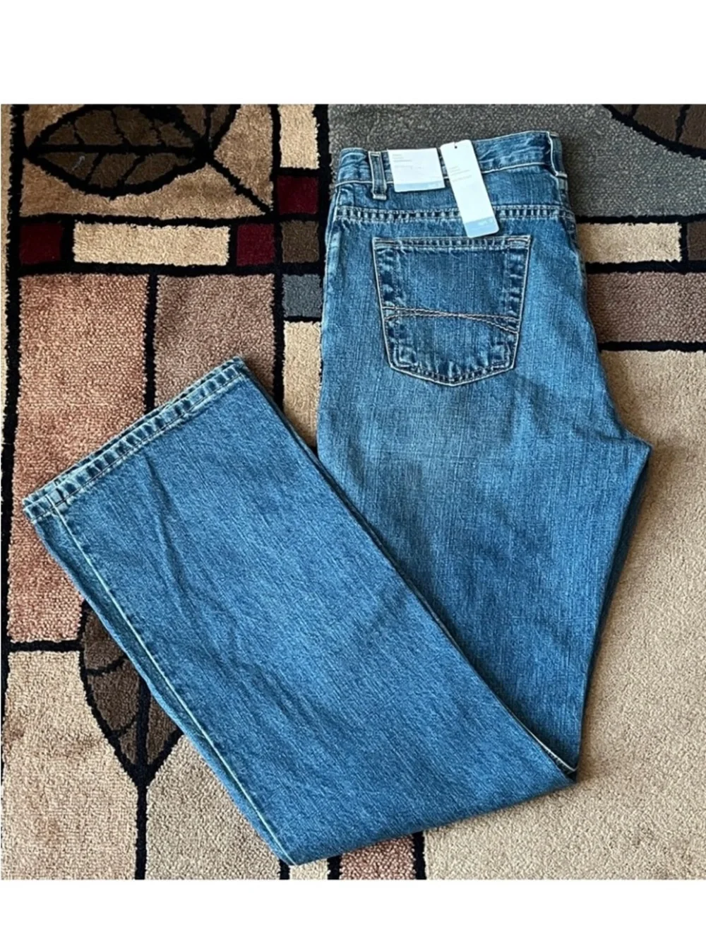 Apt. 9 Men’s Bootcut Jeans 34x34 - Medium Wash Y2K - NWT